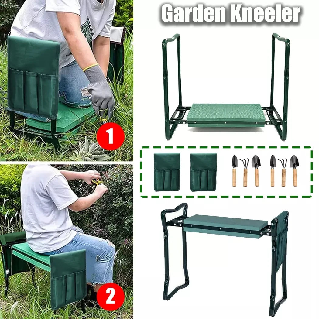 Klappbarer Gartenhelfer für alle Aufgaben